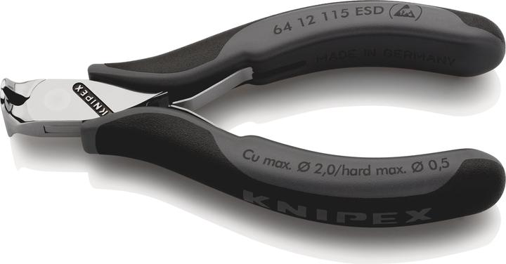 Actual product image Knipex Electronics End Cutting Nippers ESD (115 mm)