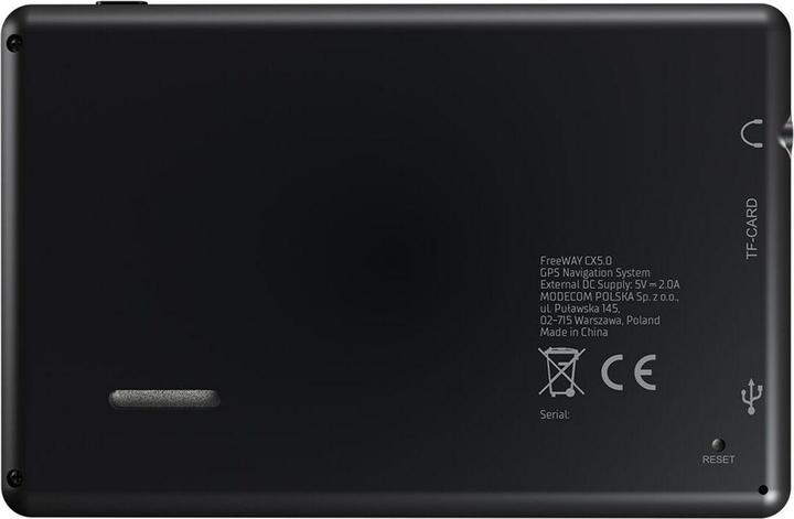 Immagine prodotto Modecom NAVIGATION FreeWAY CX5 MapFactor map Europe (5")