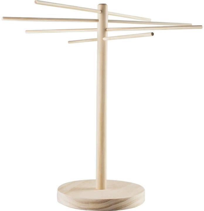 Ibili Séchoir à pâtes en bois 44,5 x 42 cm Peu encombrant et facile à nettoyer