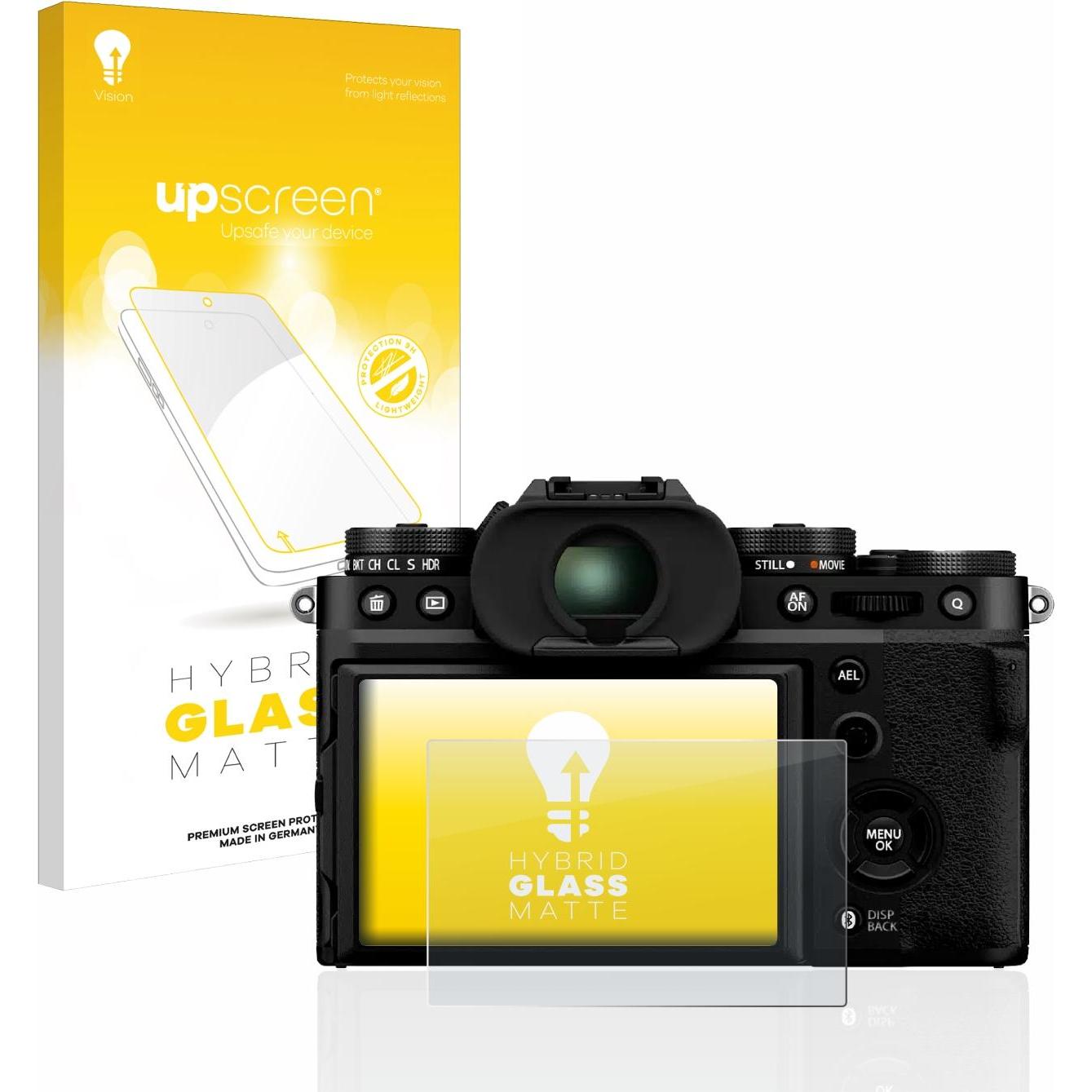 upscreen Reflection Shield Panzerglasfolie Matt (Displayschutz, X-T5), Kameraschutz