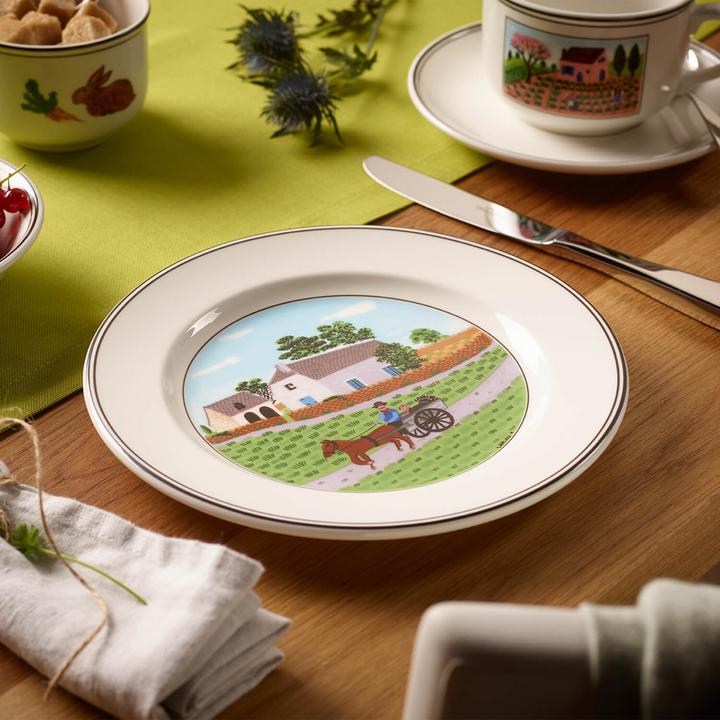 Produktbild Villeroy & Boch Frühstücksteller Bauer Design Naif (1x, 21 cm)