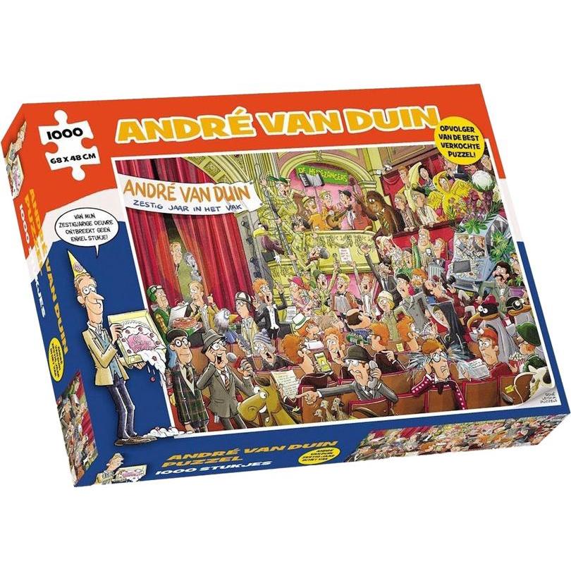 Puzzle André van Duin - 60 Jahre im Beruf, 1000 Teile. (1000 Teile) (46187226)