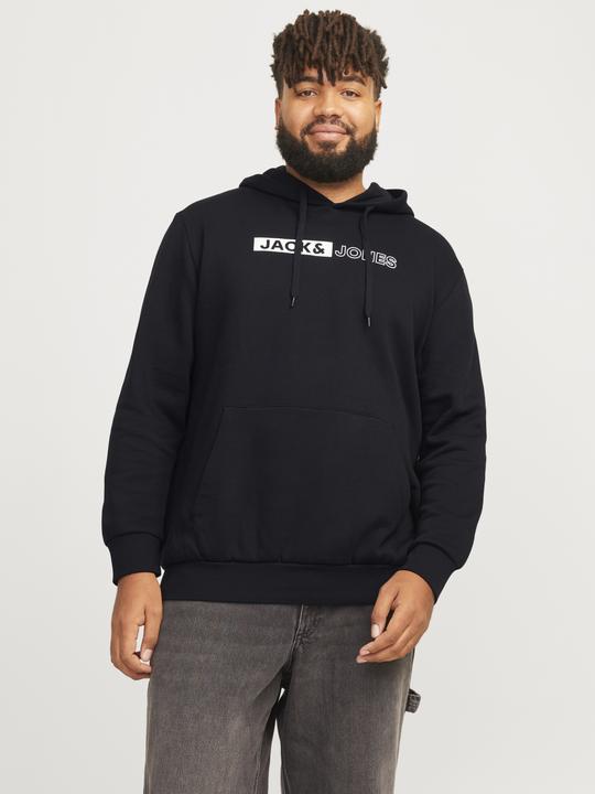Actual product image Jack & Jones Jjecorp Logo Sweat Hood Play Noos Pls (5XL)
