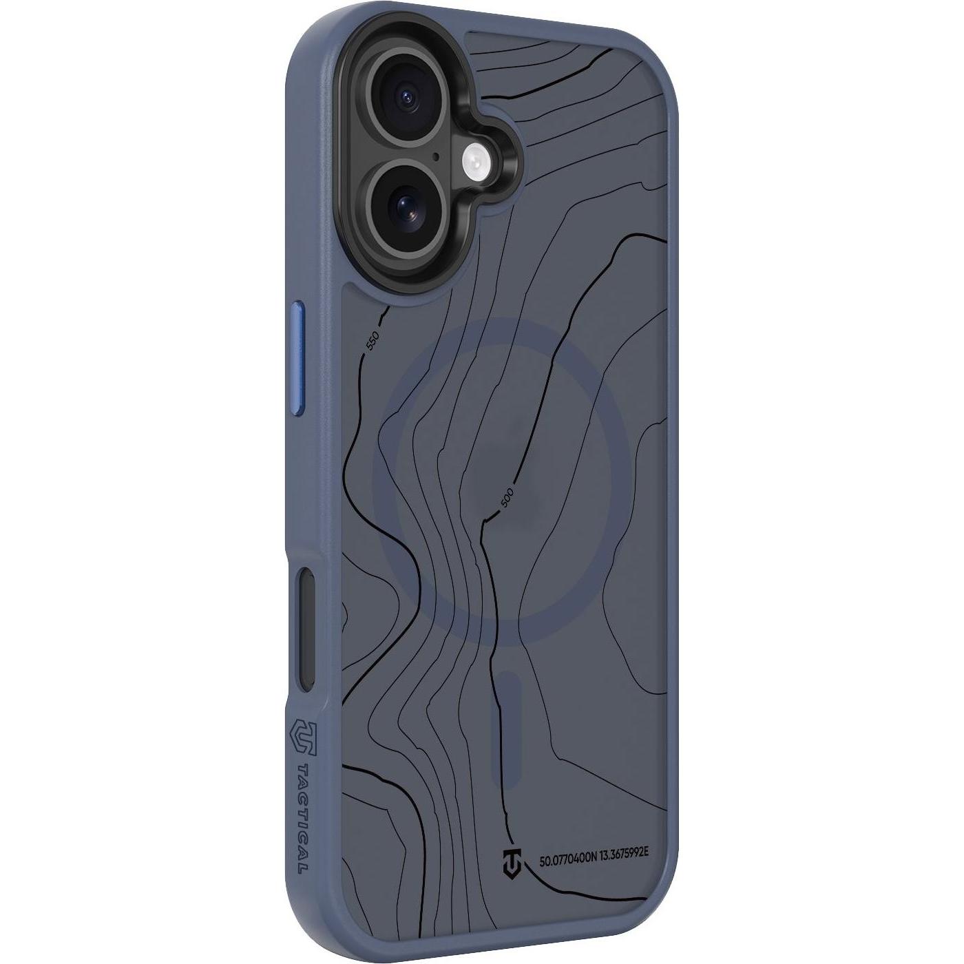 Tactical MagForce Hyperstealth Sika Hülle für iPhone 16 Tiefblau (Apple iPhone 16), Cover smartphone