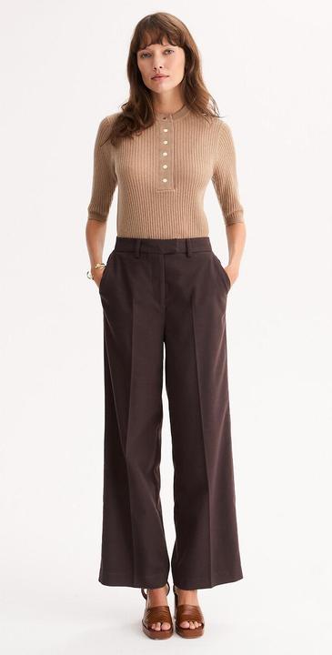 Produktbild Anne Weyburn Pullover mit Rundhalsausschnitt aus Wollgemisch (L)