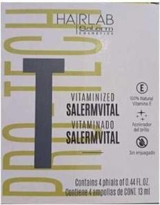 Actual product image Salerm Hair Lab Salermvital Fabric Freshener Capillary 13ml - Pack of 4 (52 ml)