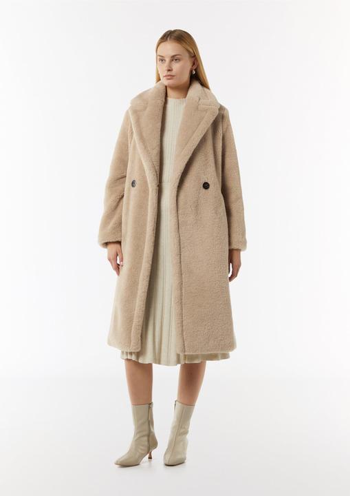 Produktbild Comma Mantel in Felloptik (M)