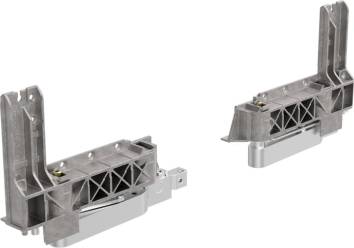 Produktbild GU Grundkarton Laufwagen Laufschuh 966/200 links, Tragkraft max. 180 kg