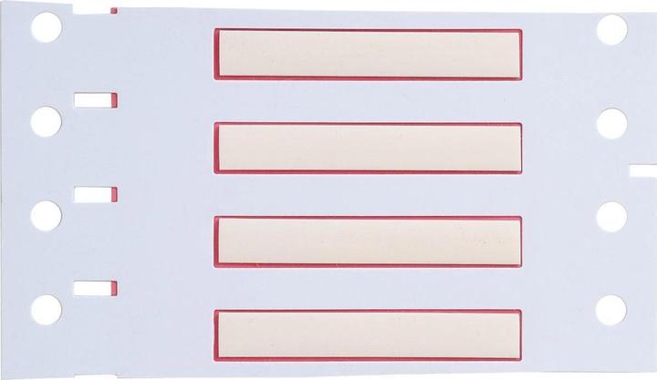 Actual product image Brady HX-125-150-WT, B-7642, Heatex heat shrink tubing 2:1, white, 38 x 6.2mm, for cable diameter v (3.81 cm)