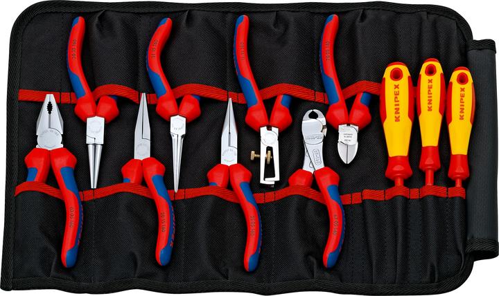 Knipex Werkzeug-Rolltasche (11 Teile)