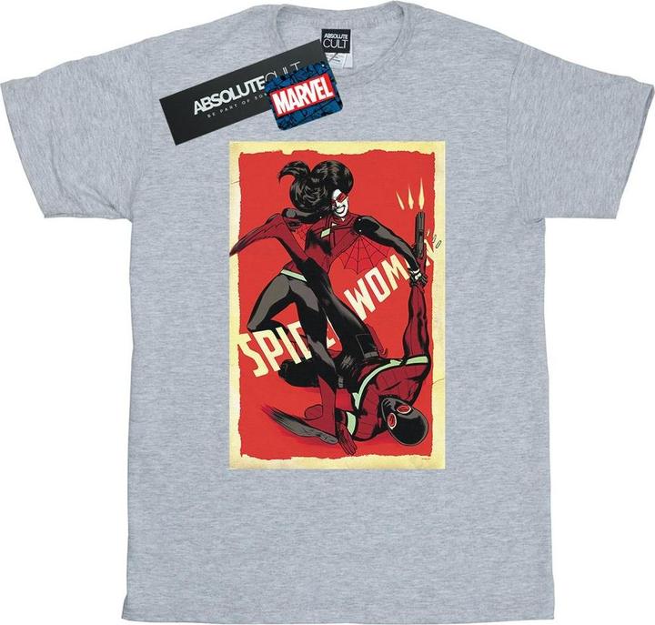 SpiderWoman Fight TShirt (3XL)