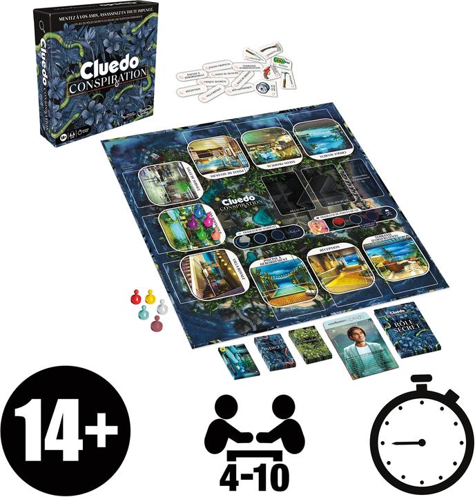 Produktbild Hasbro Gaming Cluedo Conspiracy (Französisch)