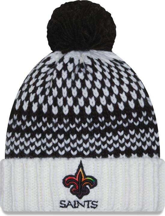 Actual product image New Era Bonnet Femme Beanie CRUCIAL CATCH New Orleans Saints