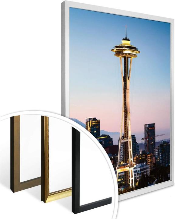 Produktbild Trenddeko Space Needle in Seattle (60 x 80 cm)