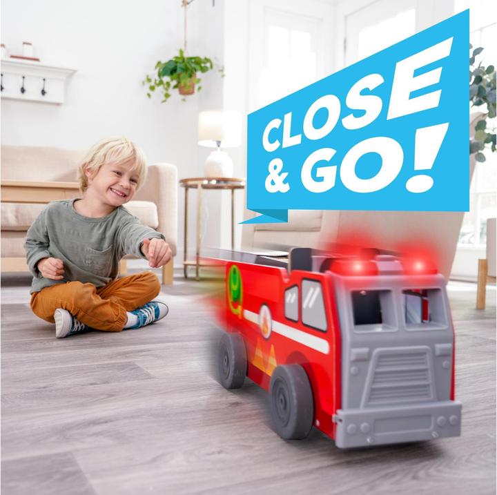 Produktbild KidKraft 2-in-1-Spielset Transformierendes Feuerwehrauto