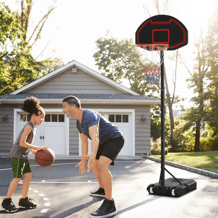 Produktbild Homcom Basketballkorb-Ständer mit Rollen
