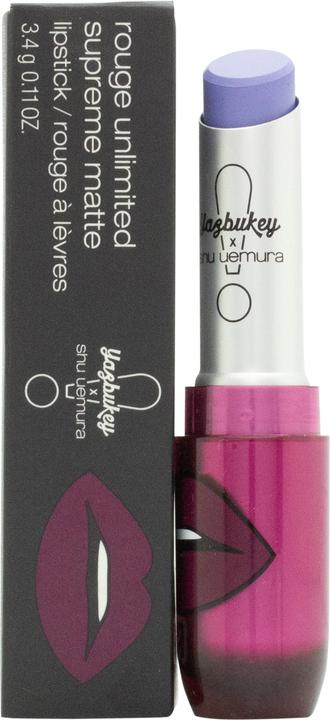 Produktbild Shu Uemura Rouge Unlimited Supreme Matte Yazbukey Powder Blue Lipstick 3.4g (Powder Blue)