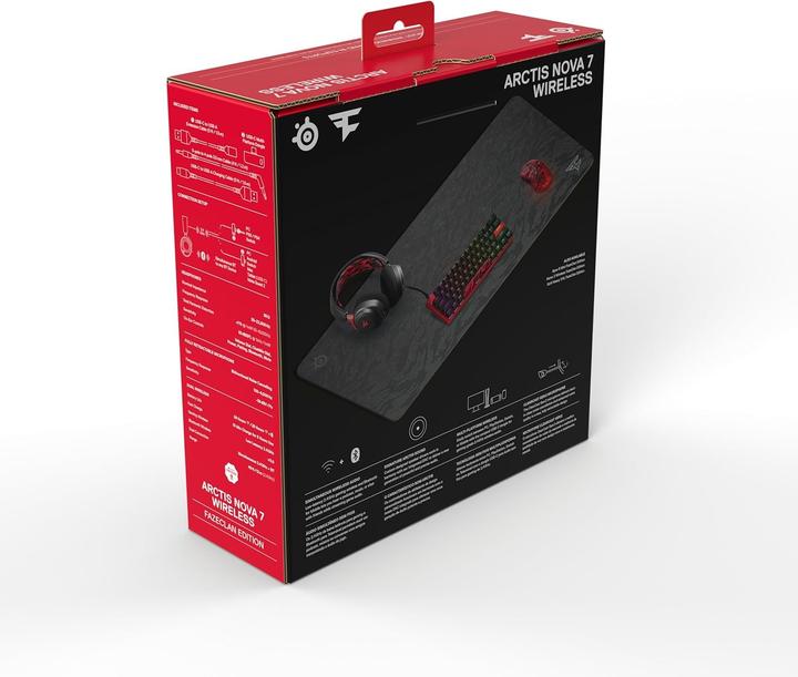 Actual product image SteelSeries Arctis Nova 7 FaZe Clan Edition (Wireless)