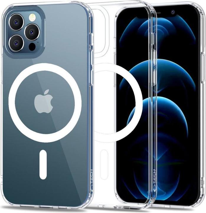 Tech Protect TECH-PROTECT MAGMAT MAGSAFE IPHONE 12/12 PRO CLEAR (Apple iPhone 12 Pro, Apple iPhone 12)