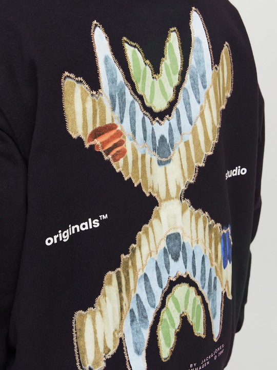 Produktbild Jack & Jones Rückenprint Kapuzenpullover Kapuzenpullover (L)
