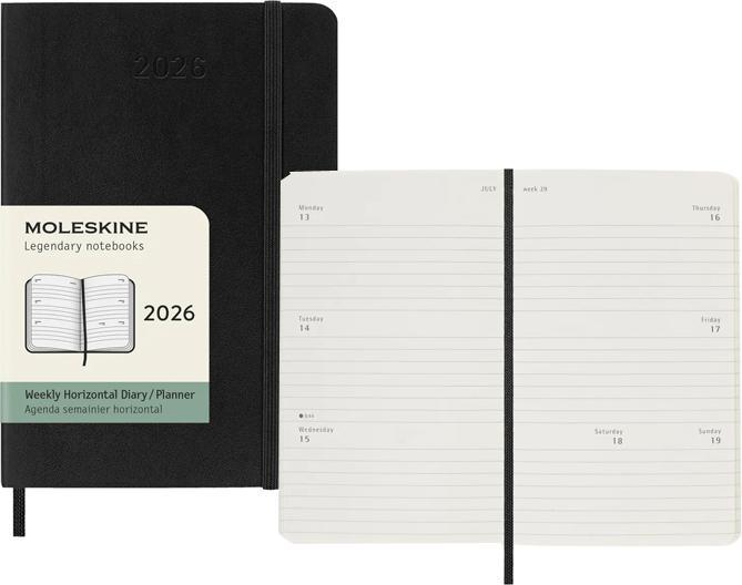 Immagine prodotto Moleskine Diario tascabile (9 x 14 cm, 1 settimana / 1 pagina)