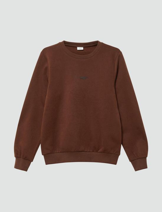 Produktbild s.Oliver Sweatshirt Sweatshirt mit Rücken- und Frontprint im Regular Fit (158, 164)