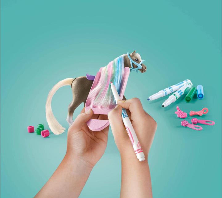 Image du produit Playmobil Set créatif avec cheval et crayons (71640, Playmobil Chevaux de la cascade)