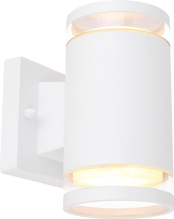 Actual product image Globo Outdoor lamp Alcala white 2xGX53 LED (GX53, IP44)