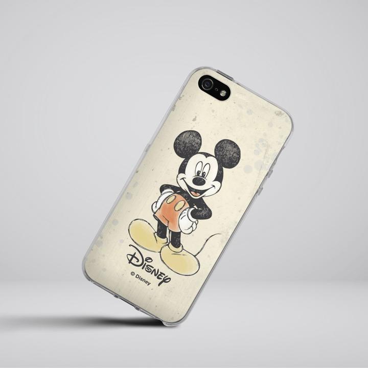 Produktbild DeinDesign Silikon Hülle für Apple iPhone 5s Handyhülle Case Smartphone Schutzhülle Mickey & Minnie Mouse (Apple iPhone 5s)