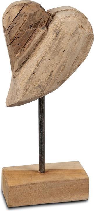 Actual product image Formano Dekoobjet aus Sockel Holzherz