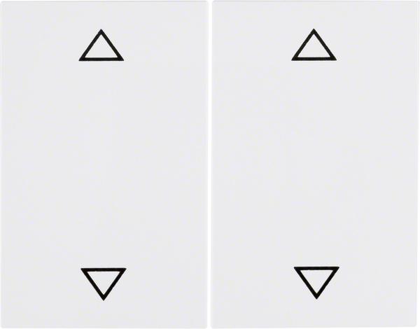 Produktbild Berker 14357209. Steuerung: Knöpfe, Produktfarbe: Weiss