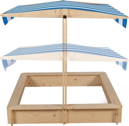 Produktbild Beluga Sandkasten natur mit Dach