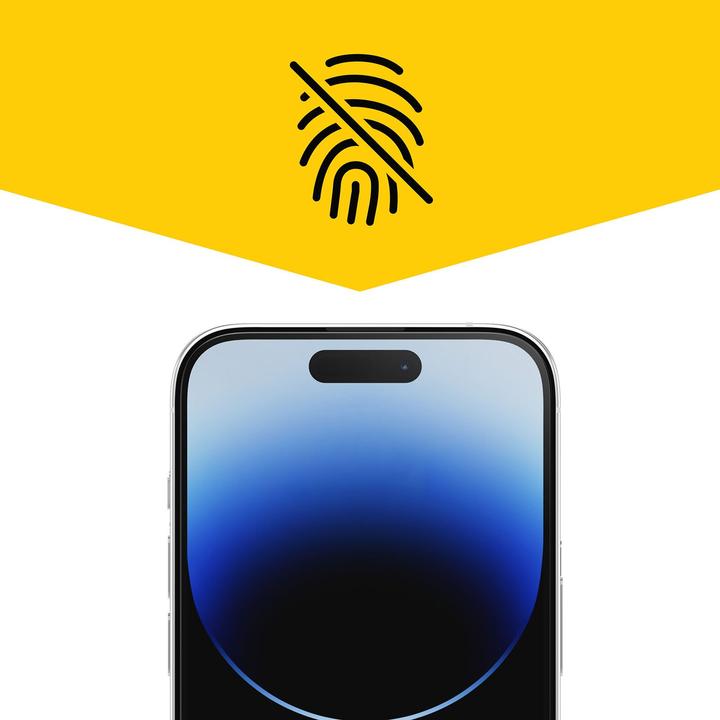Actual product image OtterBox Premium Glass Antimicrobial (1 pcs., Apple iPhone 14 Pro)
