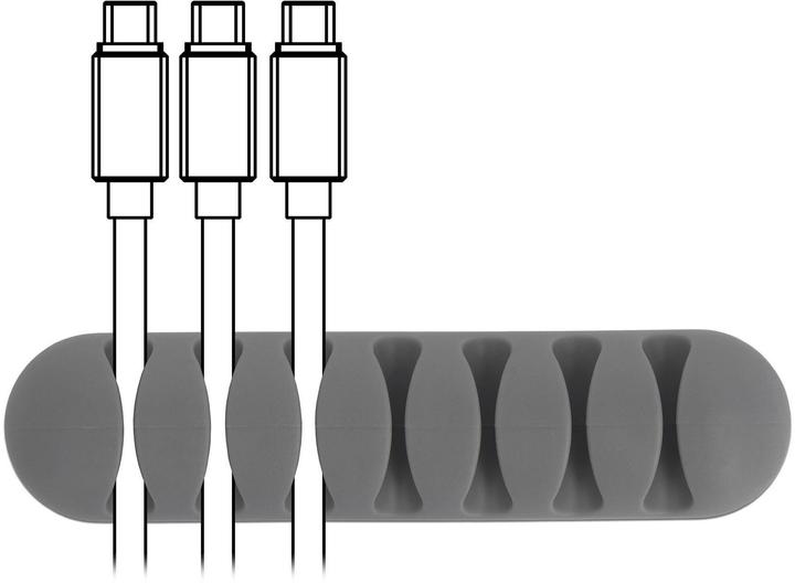 Actual product image Delock Cable holder, TPR, self-contained