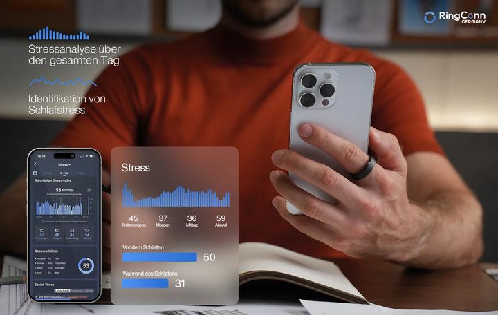 Actual product image RingConn Smart Ring (Gen2) (7, Gold)