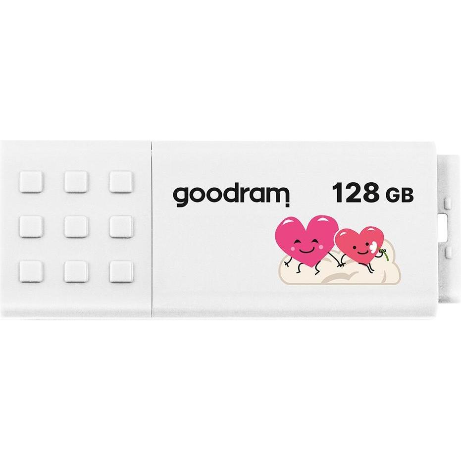 Goodram DDR3 SO-DIMM Speichermodul GB (128 GB, USB-A), USB Stick, Weiss