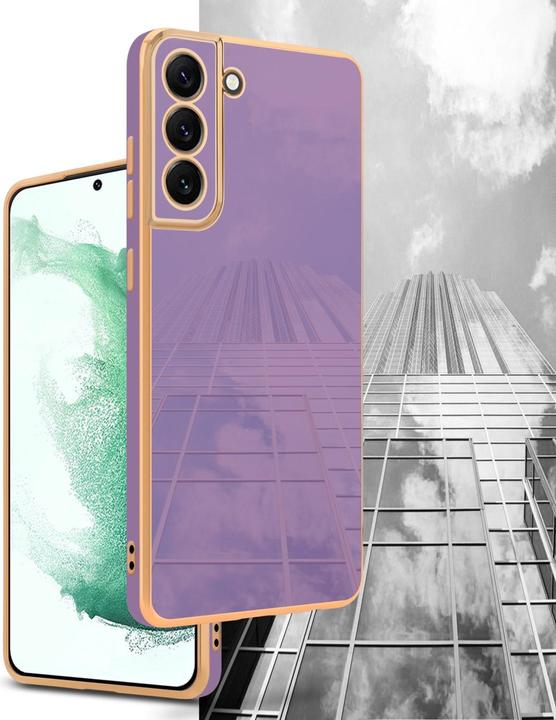 Actual product image Cadorabo Case for Samsung Galaxy S22 PLUS in TPU with camera protection LM130 Style (Samsung Galaxy S22+)