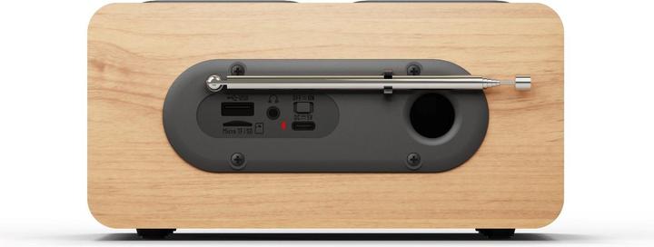 Image du produit Blaupunkt DR10CR Holz / Digitalradio / DAB+ / FM / RDS / Bluetooth / USB / microSD / 1800 mAh (DAB+ DAB, FM, Bluetooth)