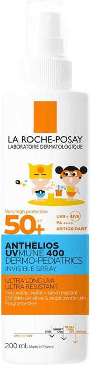 Image du produit La Roche Posay ROCHE POSAY Anthelios DP Invi Spr UV SPF50+ 200 ml (Spray solaire, SPF 50+, 200 ml, 237 g)