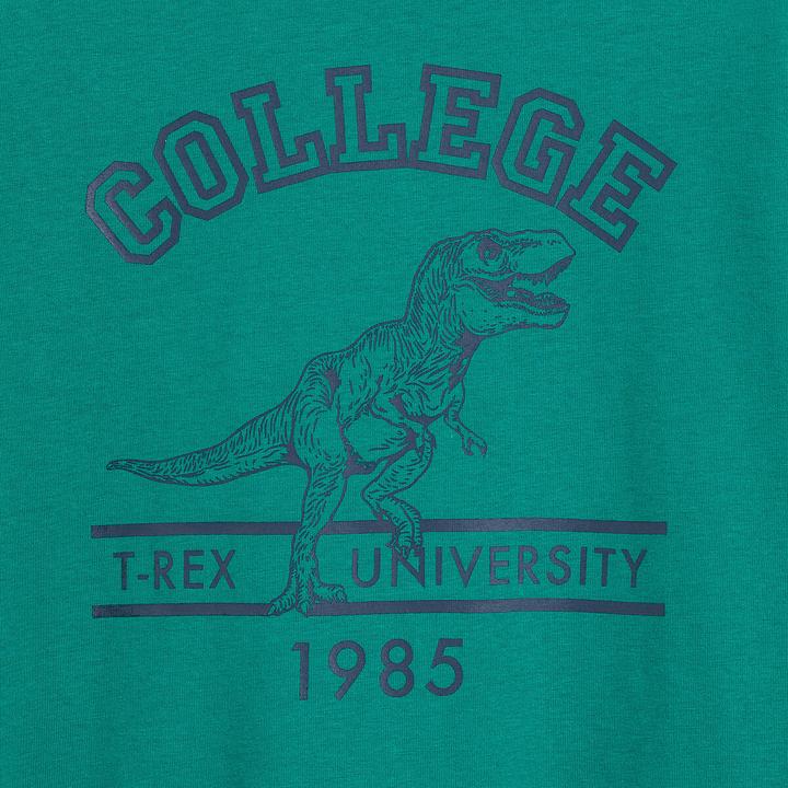 Actual product image La Redoute Collections 2-pack pyjamas Dino Campus (128)