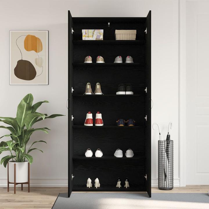 Actual product image vidaXL Schuh Organizer (35.50 x 35.50 x 180 cm)