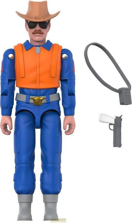 Super7 GI Joe ReAction+ Actionfigur Wave 3 Wild Bill (Cartoon) 10 cm