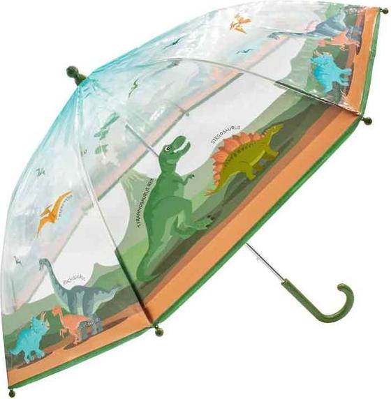 Produktbild BB Klostermannn Kinderschirm Dino bunt transparent