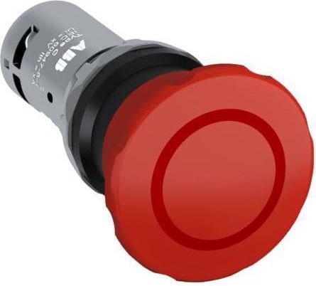 Actual product image ABB Compact emergency stop switch, red 2 NC contacts Pull release