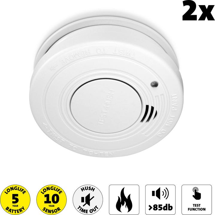 Actual product image Alecto Smoke detector