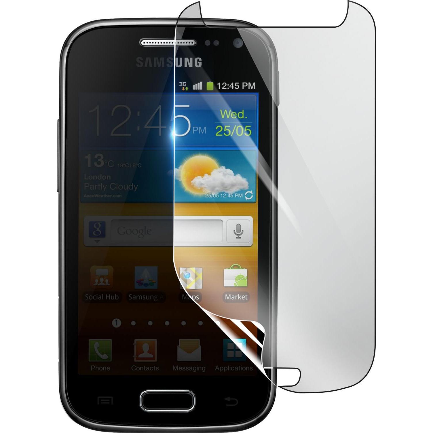 3MK Hydrogel Bildschirmfolie für Samsung Galaxy Ace 2 I8160 (1 Stück, Samsung Galaxy Ace 2), Smartphone Schutzfolie, Tra...