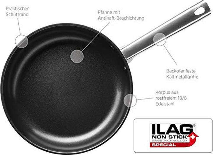 Productafbeelding Mäser Asterion (24 cm, Koekenpan, Roestvrij staal)