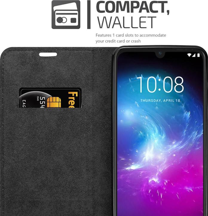 Actual product image Cadorabo Book Invisible Magnet Cover (ZTE Blade A7)