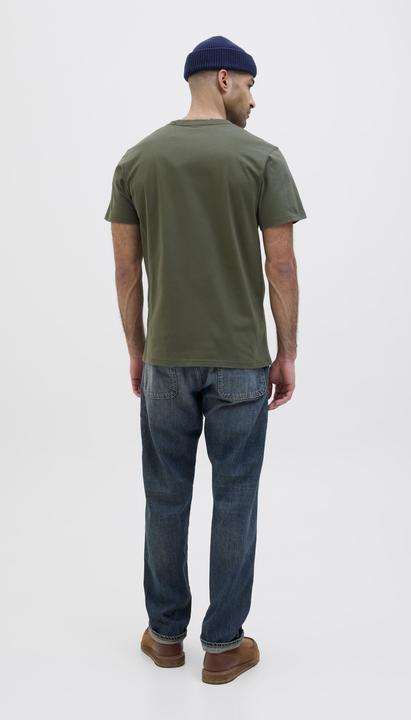 Actual product image Jack & Jones RDD Einfarbig Rundhals T-shirt T-shirt (XL)