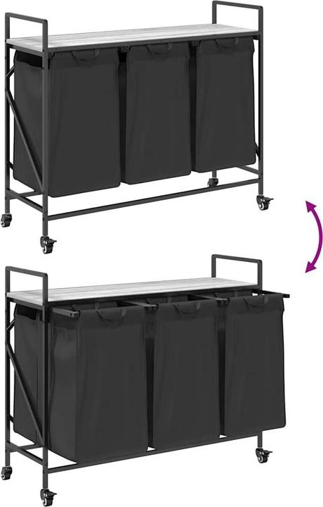 Actual product image vidaXL Wäschekorb